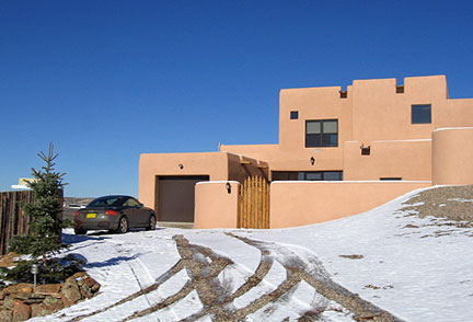 Sustainable green home builder in Taos